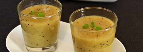 смузи с бананом, киви и грушей. Шаг 8