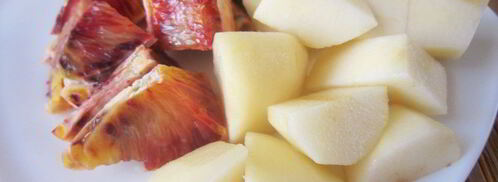 смузи с грушей, апельсином и зеленым чаем. Шаг 2