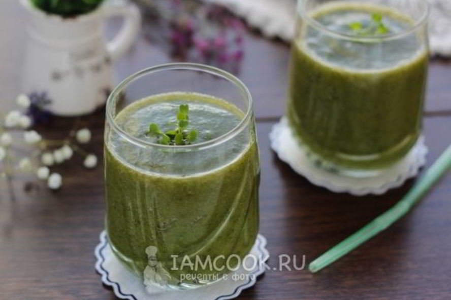 Рецепт смузи с грушей и шпинатом
