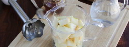 смузи с грушей и шпинатом. Шаг 4