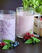 Смузи с овсяными хлопьями бананом