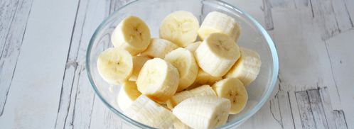 смузи с овсяными хлопьями бананом. Шаг 2