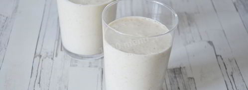 смузи с овсяными хлопьями бананом. Шаг 5