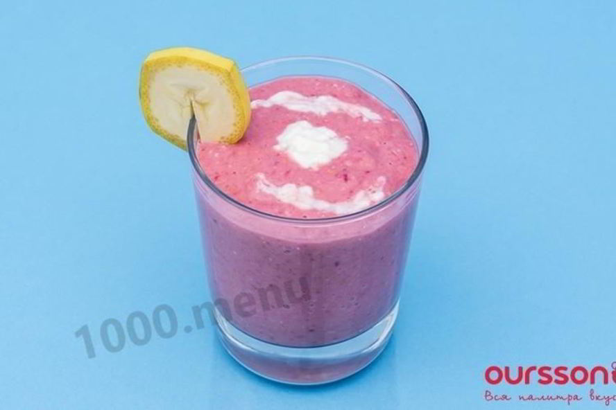 Рецепт смузи с овсяными хлопьями и бананом