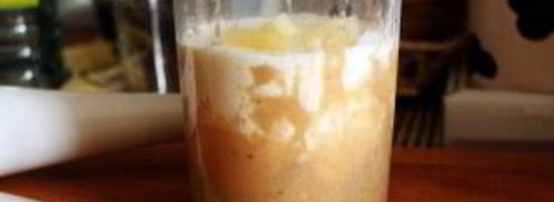 смузи с яблоком и бананом. Шаг 3