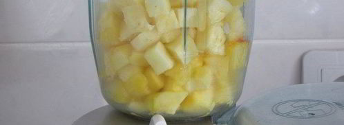 смузи тропический остров. Шаг 3