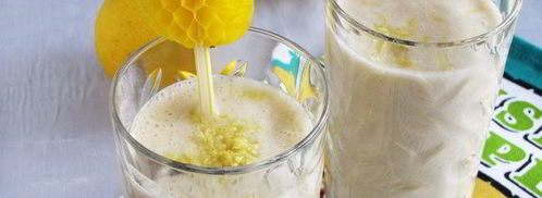 смузи в бананово-лимонном сингапуре. Шаг 5