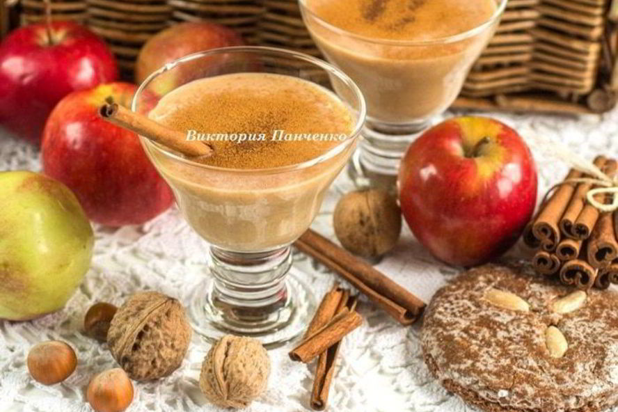 Рецепт смузи яблочный пирог