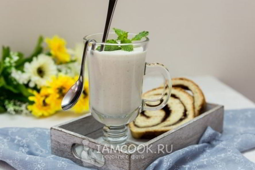 Рецепт творожно-кокосовый смузи