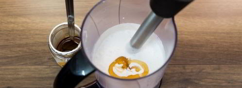 творожно-кокосовый смузи. Шаг 7