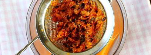 тыквенный смузи с облепихой и бананом. Шаг 9