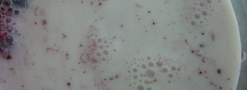 ягодный смузи с овсяными хлопьями. Шаг 2