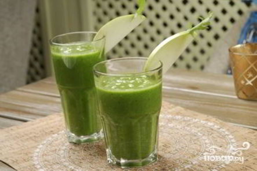 Рецепт зеленый смузи