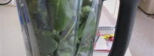 витаминный напиток из сладкого перца, кинзы и яблока. Шаг 4