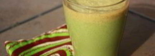 витаминный напиток из сладкого перца, кинзы и яблока. Шаг 5