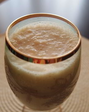 Яблочно-кефирный коктейль