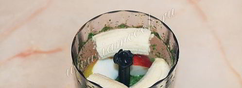 зеленый коктейль из шпината. Шаг 6