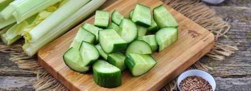 зеленый коктейль с овсяными хлопьями и льном. Шаг 4