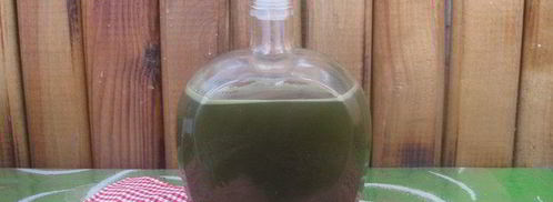 зеленый мятный сироп. Шаг 6