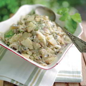 Салат с картошкой