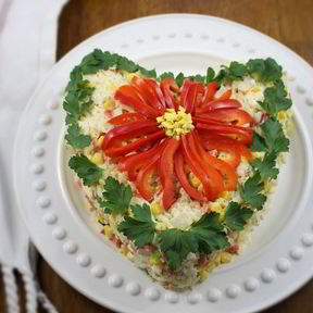 Салаты с кукурузой