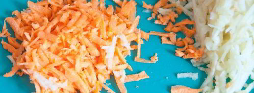 имбирный салат. Шаг 2