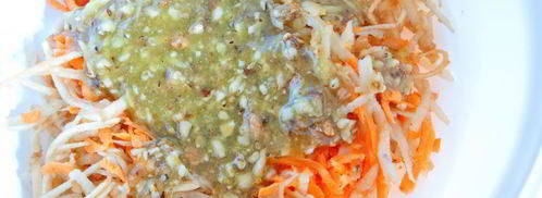 имбирный салат. Шаг 5