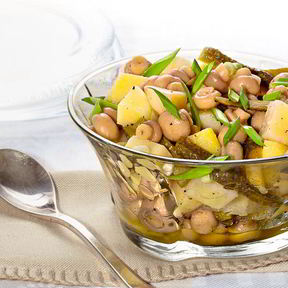 Салаты с шампиньонами