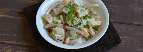 датский картофельный салат. Шаг 6