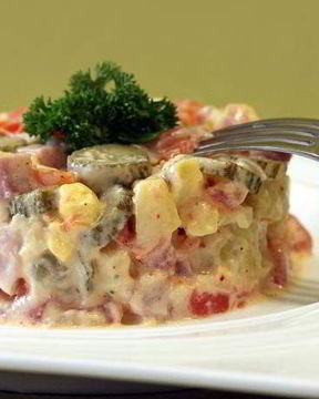 Интересный картофельный салат