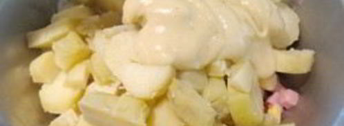 интересный картофельный салат. Шаг 6