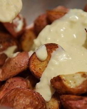 Испанский жареный картофельный салат