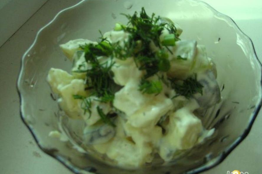 Рецепт картофельный салат по-датски