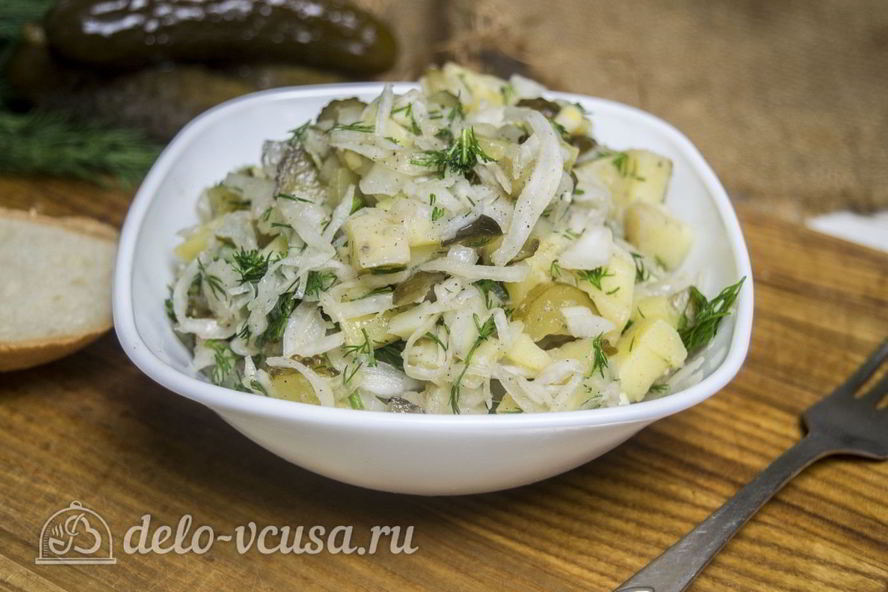 Рецепт картофельный салат по-немецки