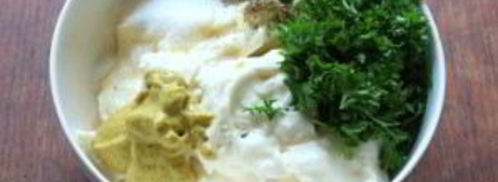 классический картофельный салат. Шаг 3