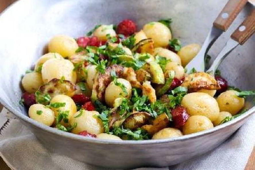 Рецепт летний картофельный салат