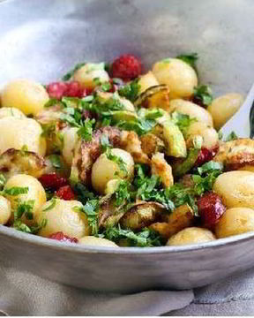 Летний картофельный салат