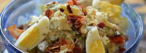 печеный картофельный салат. Шаг 4