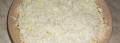 салат из картофеля с копченой горбушей. Шаг 3