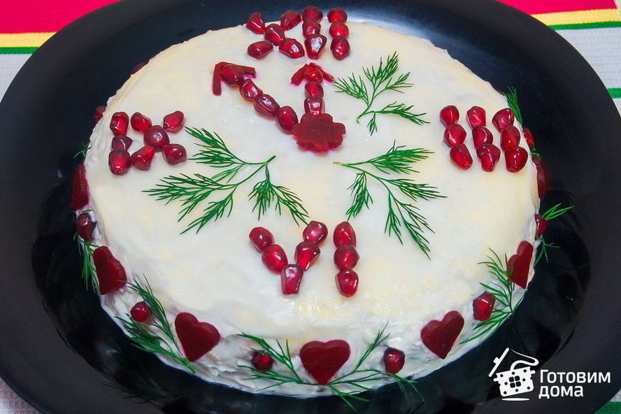 Рецепт салат из картофеля с копченой курицей