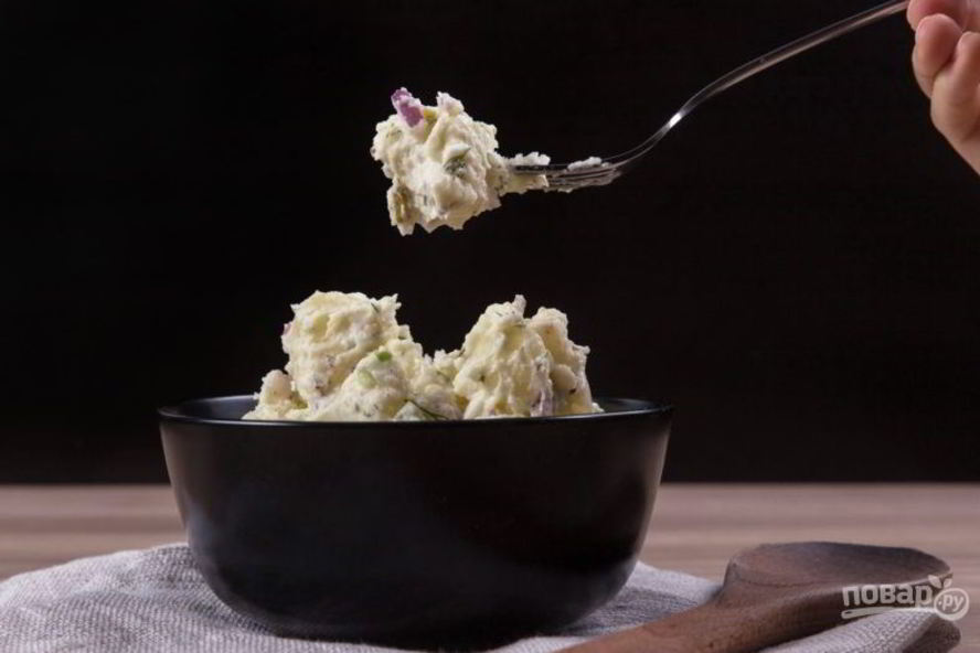 Рецепт салат из картофеля