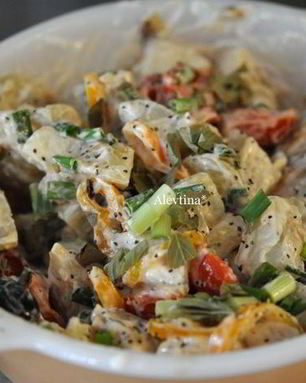 Средиземноморский картофельный салат