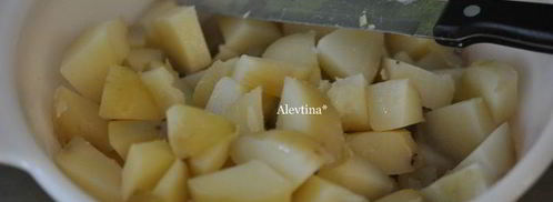 средиземноморский картофельный салат. Шаг 3