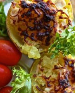 Запеченный картофельный салат