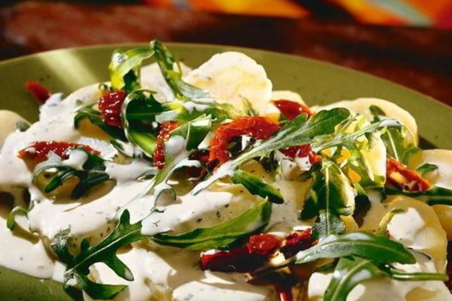 Рецепт зеленый картофельный салат