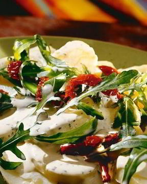 Зеленый картофельный салат