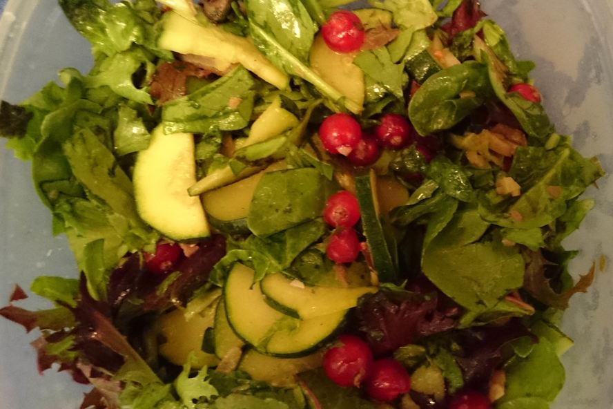 Рецепт кисло-сладкий салат с морепродуктами