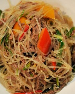 Китайский салат из говядины