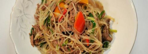 китайский салат из говядины. Шаг 8