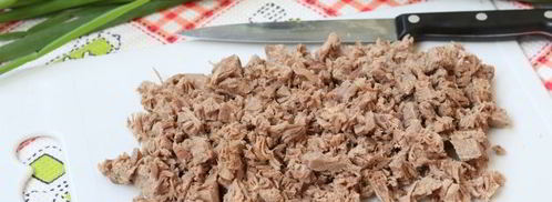 салат оливье с говядиной и свежими огурцами. Шаг 4